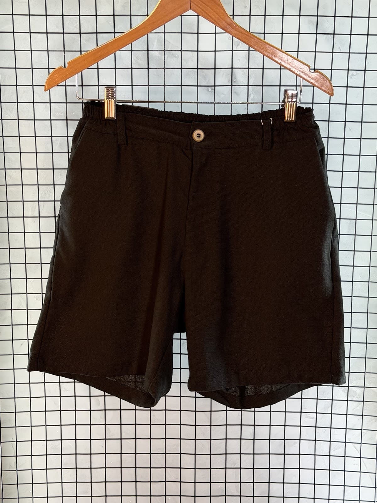 Bermuda Linho Preta - 1